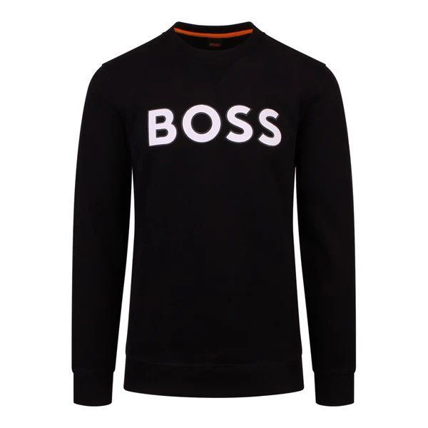 Mens Black WeLogoCrewx Sweatshirt