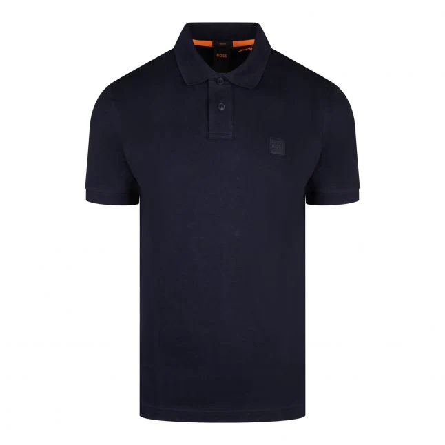 Mens BOSS Dark Blue Passenger S/s Polo