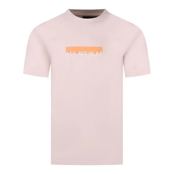 Mens Aluminium Block Print S/s T Shirt