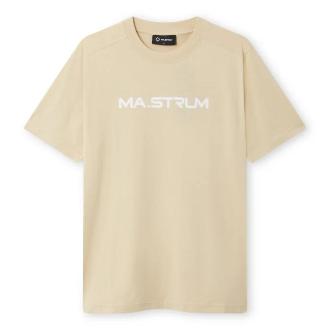 Mens MA.STRUM Ash Chest Print S/s T Shirt