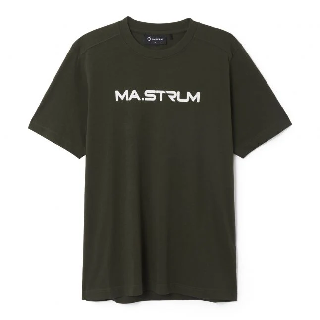 Mens MA.STRUM Oil Slick Chest Print S/s T Shirt