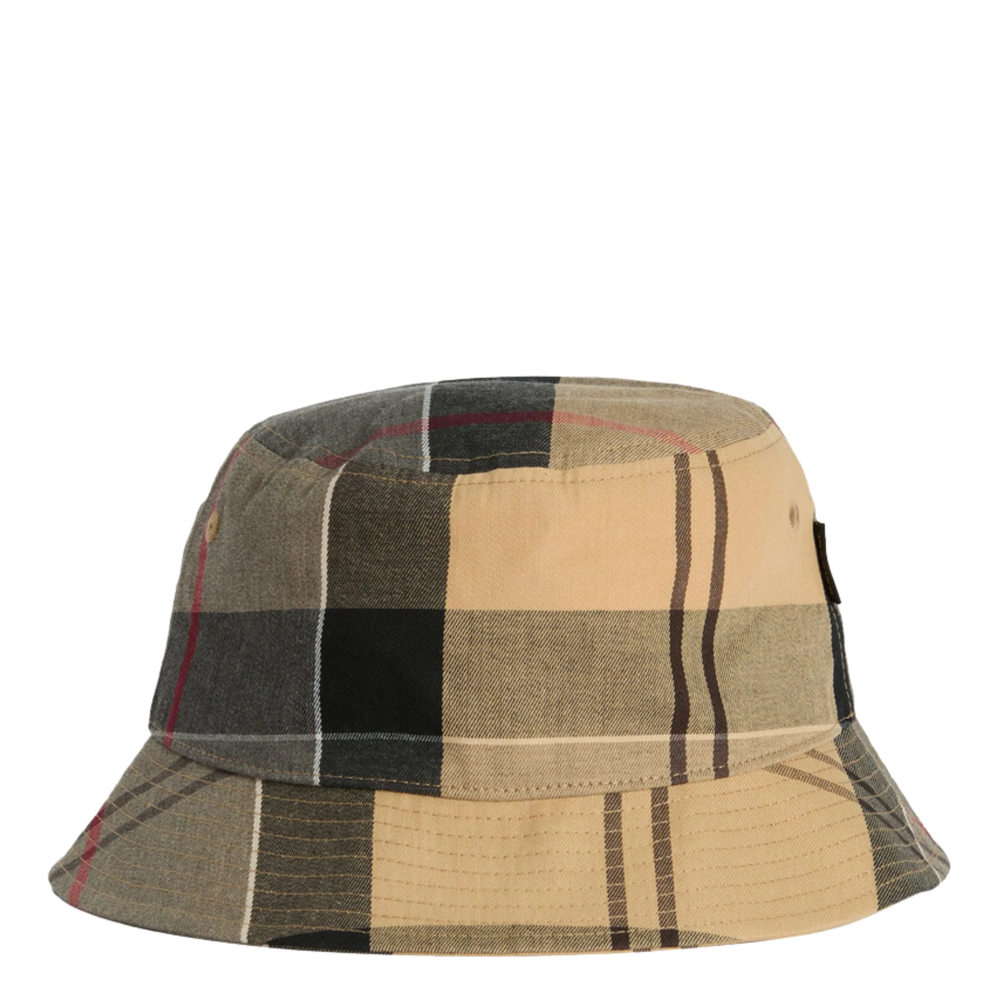 Mens Barbour Dress Tartan Telfield Bucket Hat - Image 2