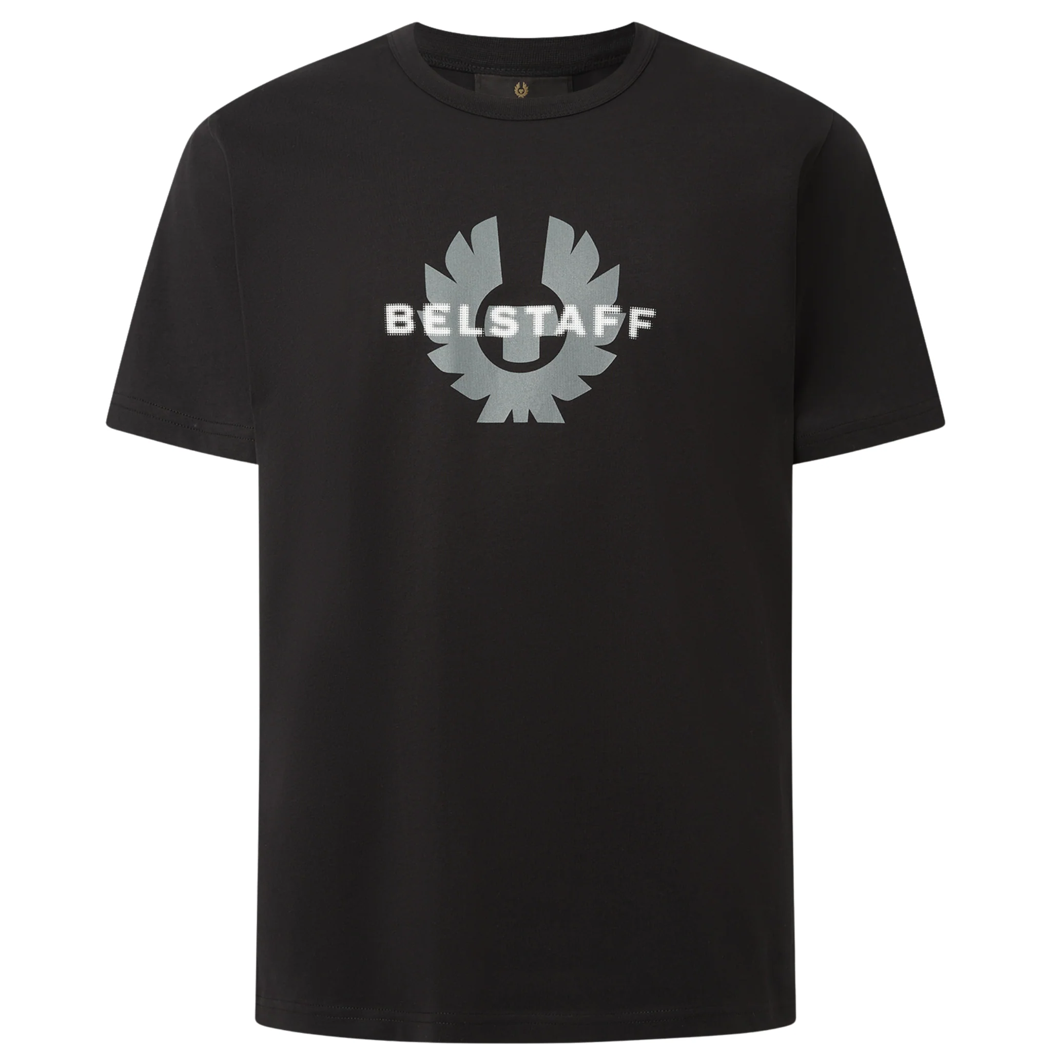 Mens Belstaff Black Surface S/s T Shirt