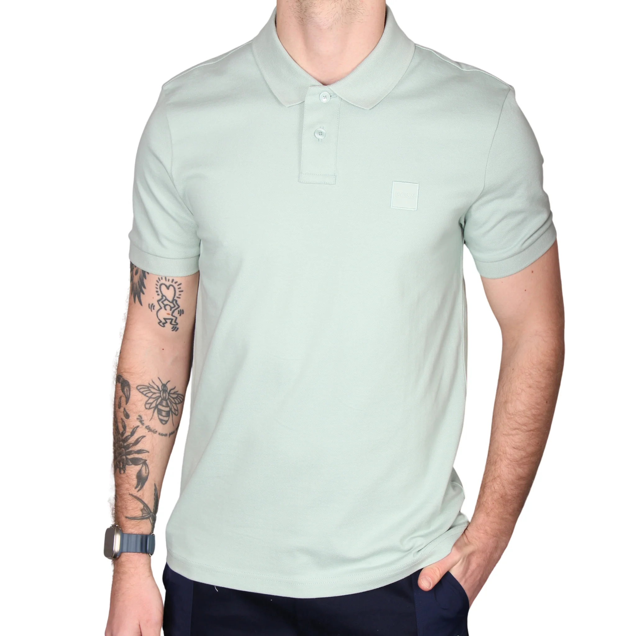Mens BOSS Aqua Passenger S/s Polo Shirt