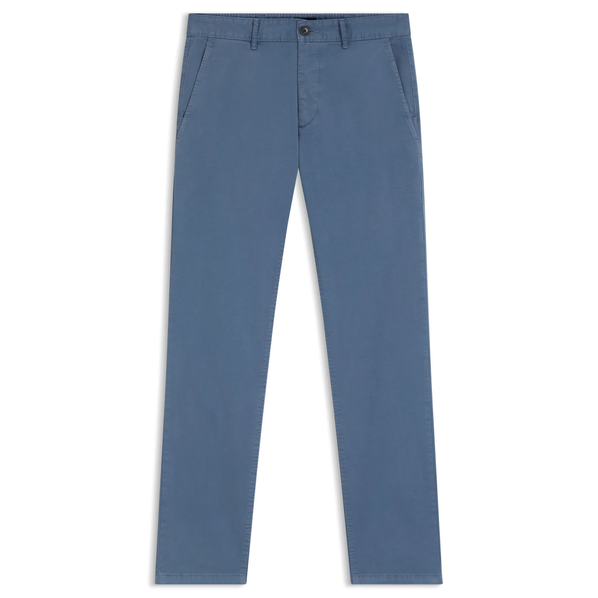 Mens BOSS Blue Slim Fit Chinos