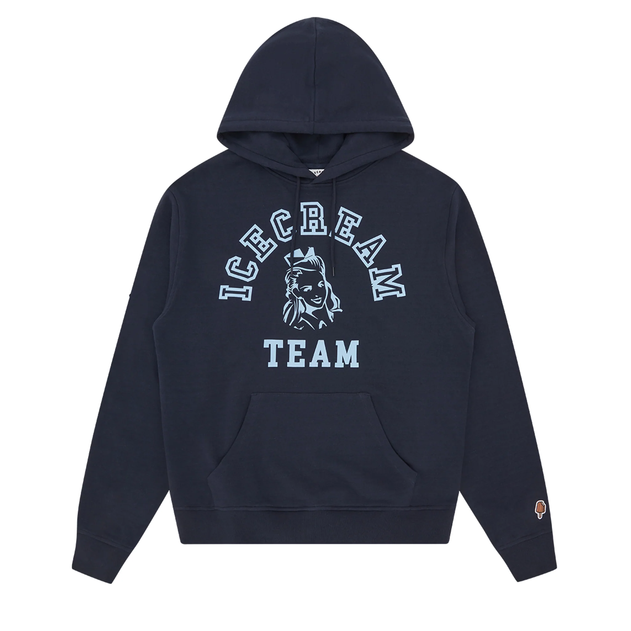 Mens ICECREAM Navy Team ICECREAM Hoodie