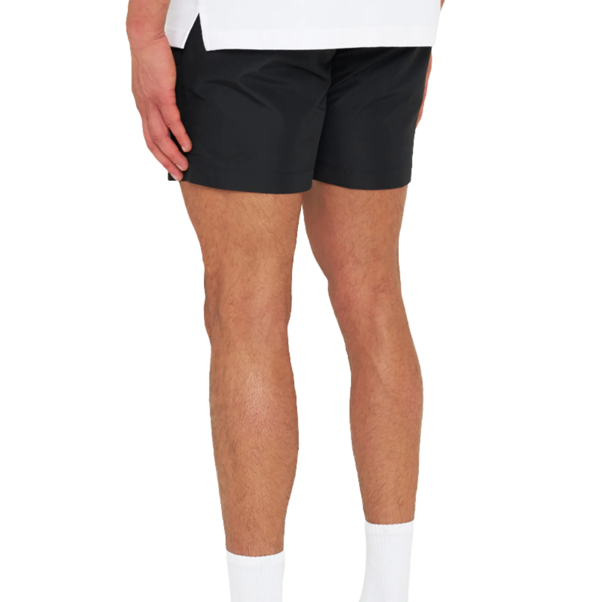 Mens Marshall Artist Black Foundation Swim Shorts - Image 6