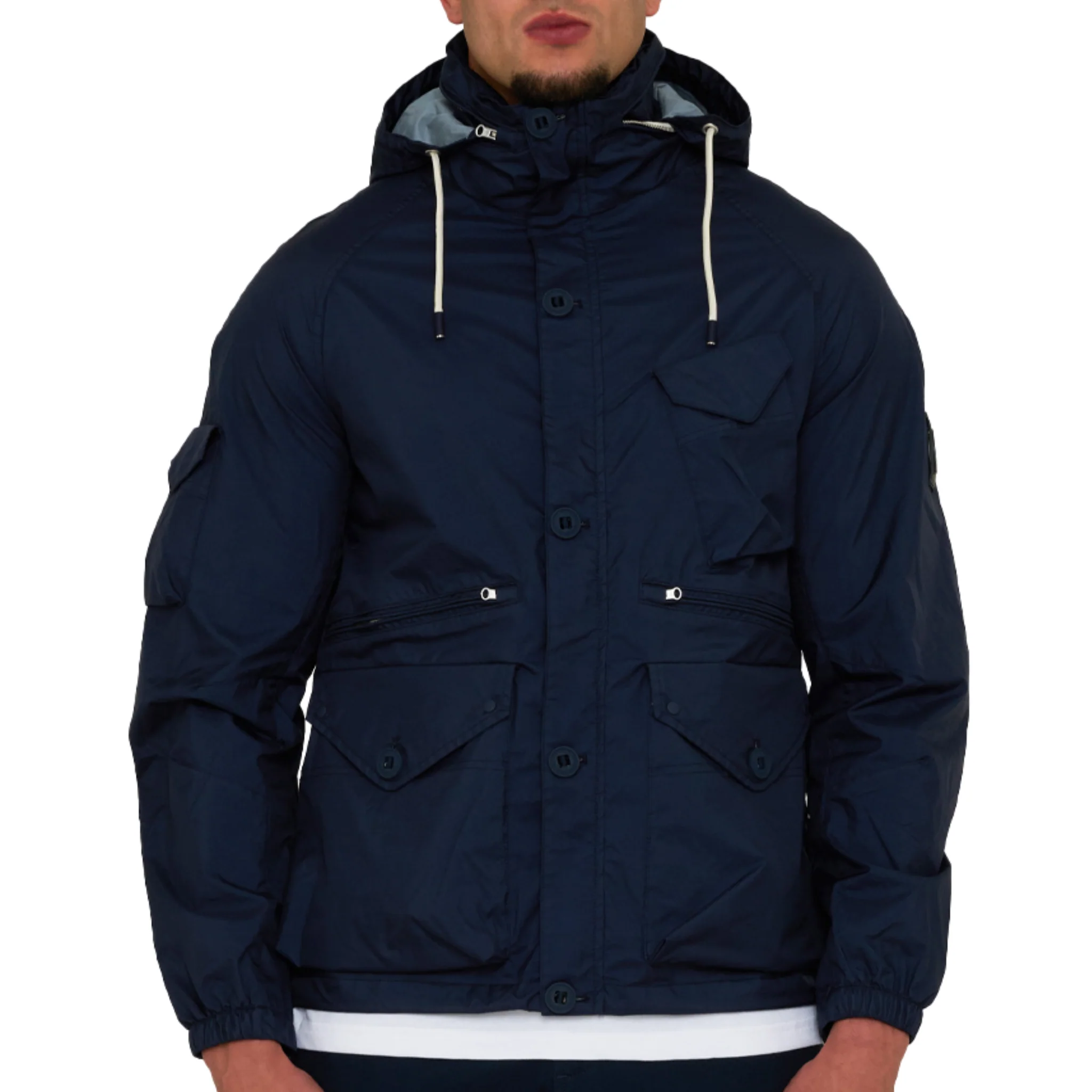 Mens Marshall Artist Navy Coastal Jacket