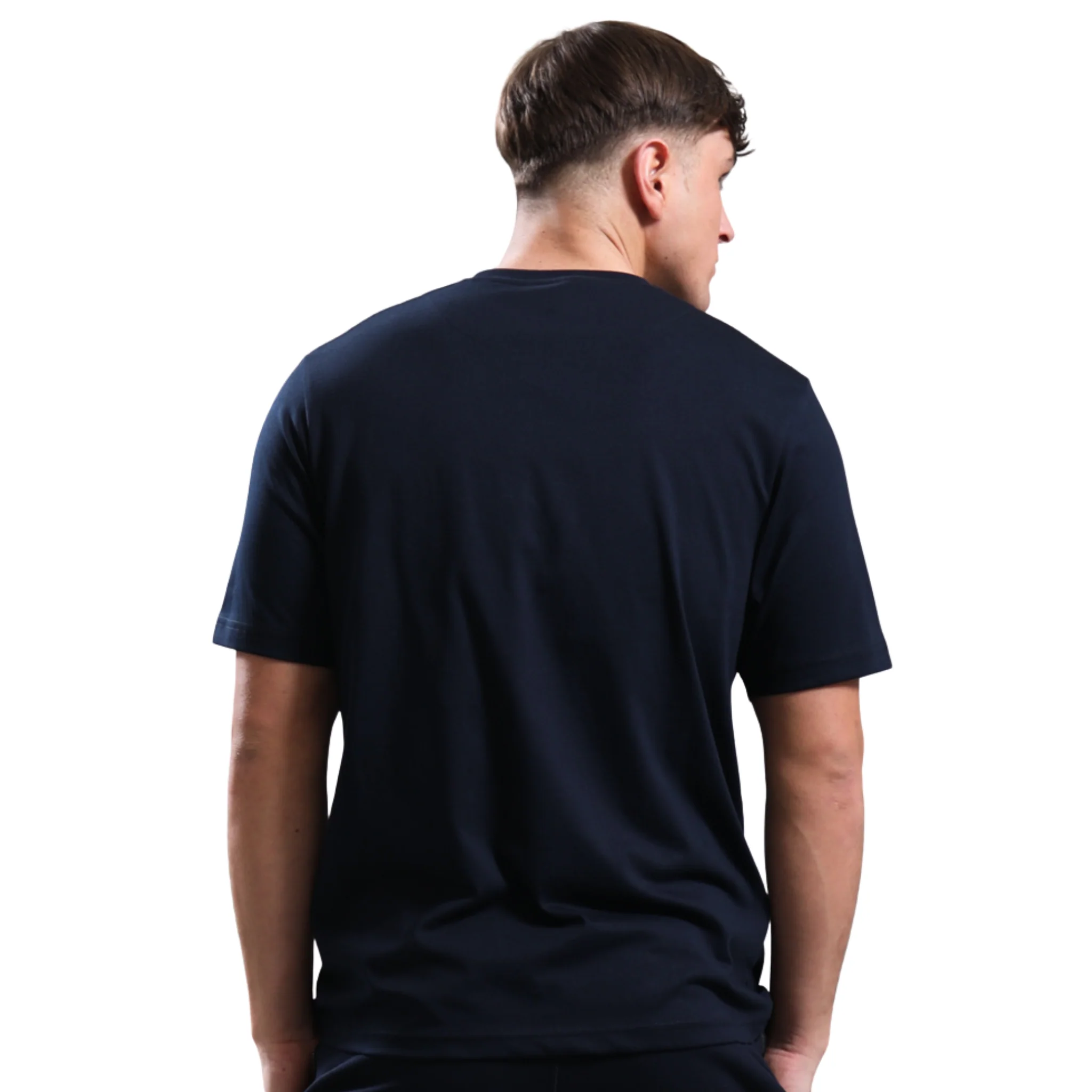 Mens Marshall Artist Navy Treble S/s T Shirt - Image 2
