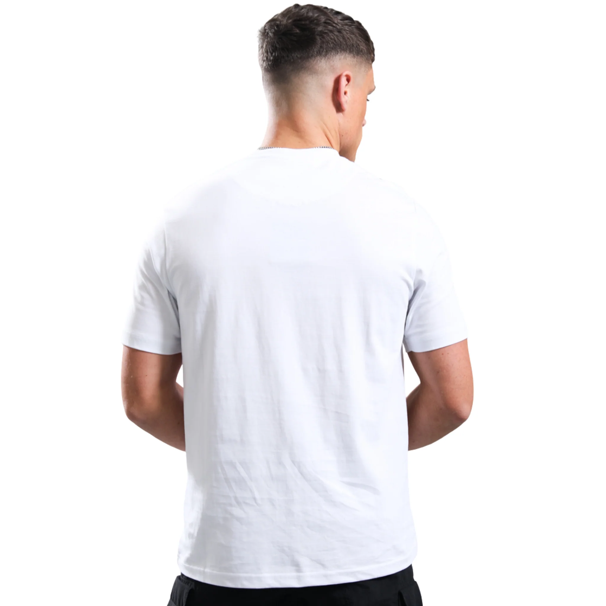 Mens Marshall Artist White Seafield Logo S/s T Shirt - Image 3