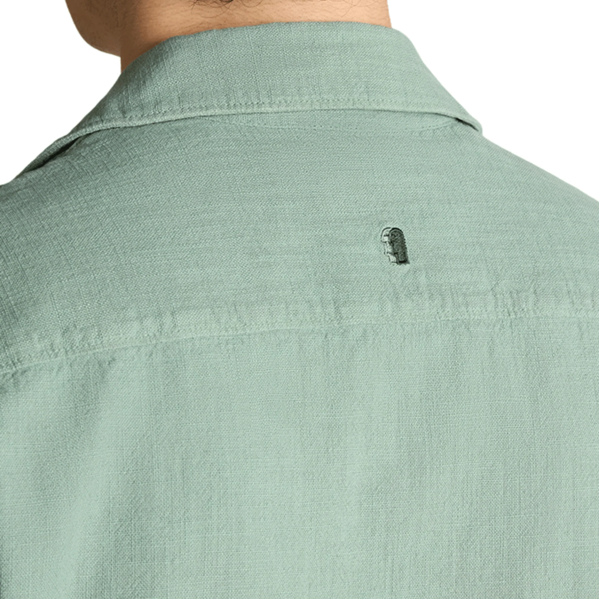 Mens Remus Uomo Green Casual S/s Shirt - Image 4